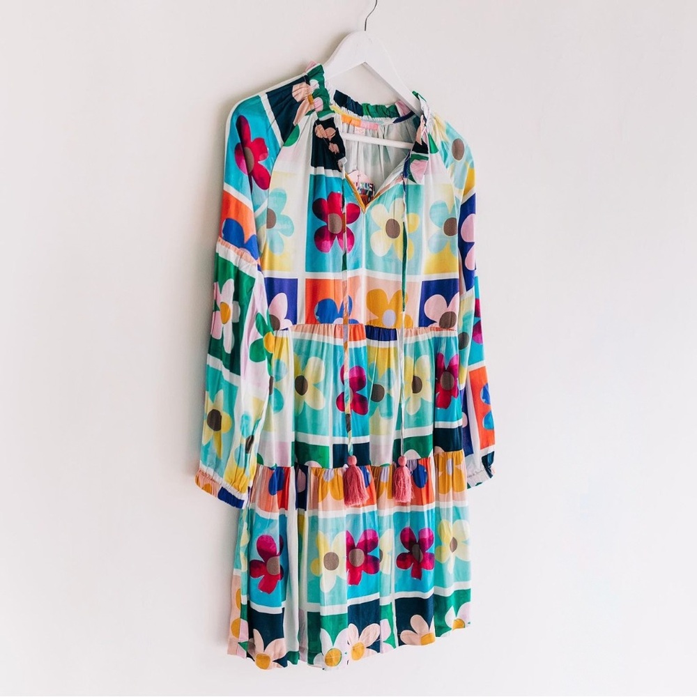Briton Court Ollie Dress in Flower Power (Multi)